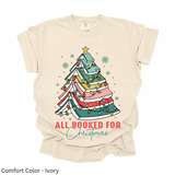 All Booked For Christmas Tee